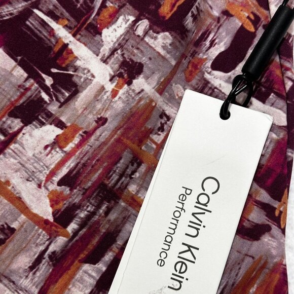 Calvin Klein Womens Size S Performance Print‎ Racerback Crop Tank Top NWT - Picture 4 of 8